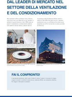 DAL LEADER DI MERCATO NEL SETTORE DELLA VENTILAZIONE E DEL CONDIZIONAMENTO