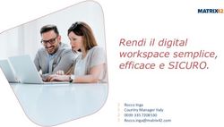 Rendi il digital workspace semplice, efficace e SICURO - Rocco Inga Country Manager Italy 0039 335 7208530 - Gestionale ...