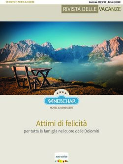 Attimi di felicit&agrave; - RIVISTA DELLE VACANZE