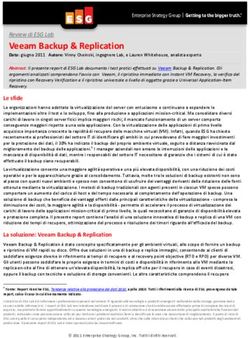 Veeam Backup & Replication - Review di ESG Lab