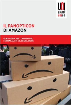 IL PANOPTICON DI AMAZON - GUNA GUIDA PER I LAVORATORI, I SINDACALISTI E IL LEGISLATORE - UNI Global Union