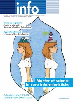 Master of science in cure infermieristiche - ASI TICINO