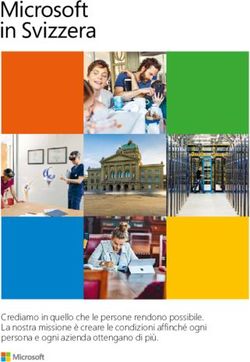 Microsoft in Svizzera - Crediamo in quello che le persone rendono possibile. La nostra missione è creare le condizioni affinché ogni persona e ...