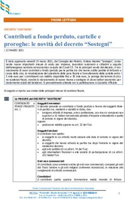 Contributi a fondo perduto, cartelle e proroghe: le novit&agrave; del decreto "Sostegni" - studio Pulcinelli