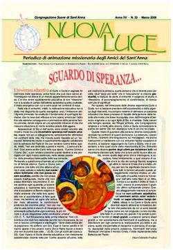 Periodico di animazione missionaria degli Amici del Sant'Anna