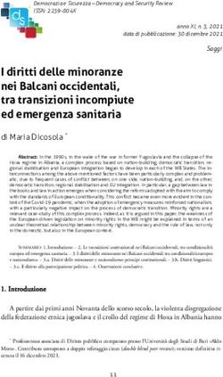 I diritti delle minoranze nei Balcani occidentali, tra transizioni incompiute ed emergenza sanitaria
