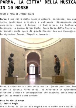 PARMA, LA CITTA' DELLA MUSICA IN 10 MOSSE