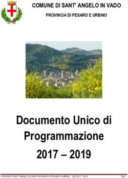Documento Unico di Programmazione 2017 2019 - COMUNE DI SANT' ANGELO IN VADO PROVINCIA DI PESARO E URBINO - Comune ...