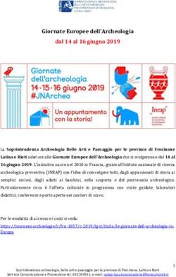 Giornate Europee dell'Archeologia dal 14 al 16 giugno 2019