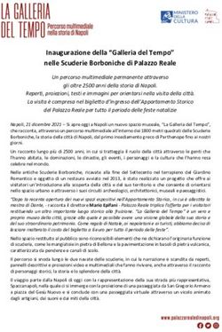 Inaugurazione della "Galleria del Tempo" nelle Scuderie Borboniche di Palazzo Reale