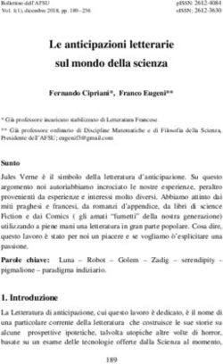 Le anticipazioni letterarie sul mondo della scienza - AFSU