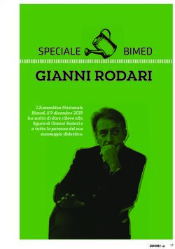GIANNI RODARI SPECIALE BIMED