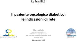 Il paziente oncologico diabetico: le indicazioni di rete - Le fragilità - Marco Gallo - Rete Oncologica Piemonte