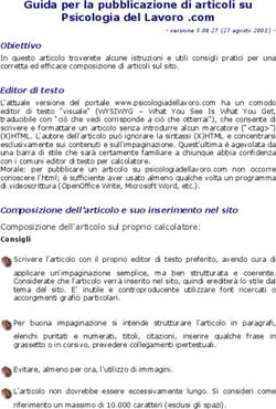 Guida per la pubblicazione di articoli su Psicologia del Lavoro .com