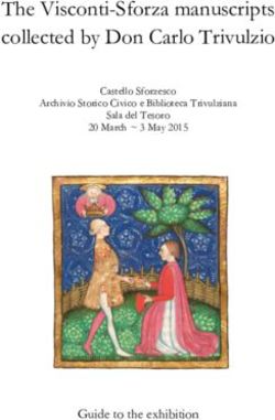 The Visconti-Sforza manuscripts collected by Don Carlo Trivulzio - Guide to the exhibition