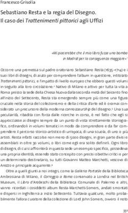Sebastiano Resta e la regia del Disegno. Il caso dei Trattenimenti pittorici agli Uffizi