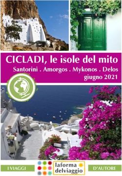 CICLADI, le isole del mito - Santorini . Amorgos . Mykonos . Delos giugno 2021 - La forma del viaggio