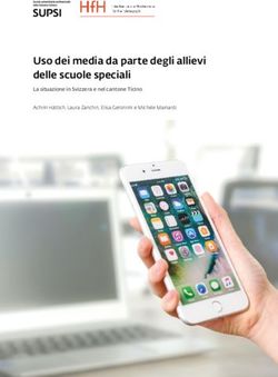 Uso dei media da parte degli allievi delle scuole speciali - La situazione in Svizzera e nel cantone Ticino