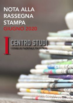 NOTA ALLA RASSEGNA STAMPA - GIUGNO 2020 - Centro Studi CNI