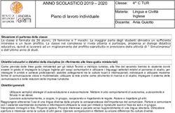 ANNO SCOLASTICO 2019 2020