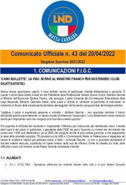 Comunicato Ufficiale n. 43 del 20/04/2022 - Stagione Sportiva 2021/2022 - figc Toscana