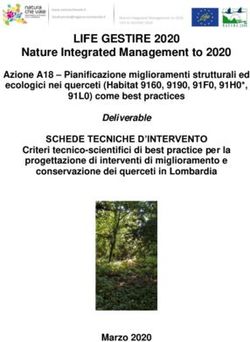 LIFE GESTIRE 2020 Nature Integrated Management to 2020