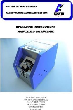 OPERATING INSTRUCTIONS MANUALE D' ISTRUZIONE - AUTOMATIC SCREW FEEDER ALIMENTATORE AUTOMATICO DI VITI