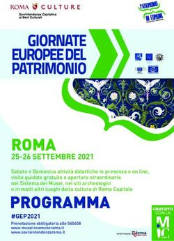 ROMA 25-26 SETTEMBRE 2021 - Musei in Comune