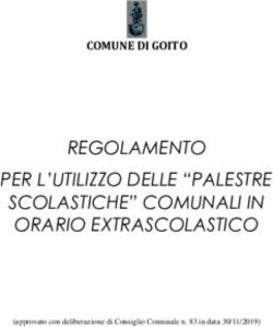 REGOLAMENTO PER L'UTILIZZO DELLE "PALESTRE SCOLASTICHE" COMUNALI IN ORARIO EXTRASCOLASTICO - approvato con deliberazione di Consiglio Comunale n ...