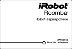 Roomba Robot aspirapolvere - 700 Series Manuale dell'utente - iRobot