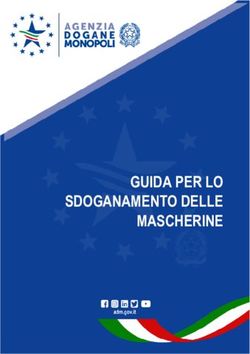 GUIDA PER LO SDOGANAMENTO DELLE MASCHERINE - Agenzia ...