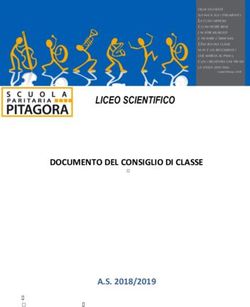 DOCUMENTO DEL CONSIGLIO DI CLASSE - A.S. 2018/2019 - " Pitagora ...