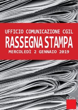 RASSEGNA STAMPA MERCOLEDÌ 2 GENNAIO 2019 - CGILCGIL - CGIL Bergamo