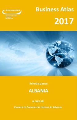 2017 Business Atlas - ALBANIA - Camera di Commercio Italiana in Albania