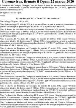 Coronavirus, firmato il Dpcm 22 marzo 2020 - Unione dei Comuni ...