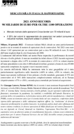 2021 ANNO RECORD: 98 MILIARDI DI EURO PER OLTRE 1100 OPERAZIONI