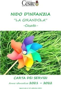 NIDO D'INFANZIA "LA GIRANDOLA"-Cesate-CARTA DEI SERVIZI - Comune di Cesate