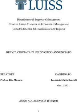 BREXIT: CRONACA DI UN DIVORZIO ANNUNCIATO RELATORE CANDIDATO