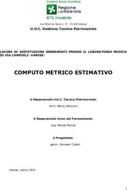 COMPUTO METRICO ESTIMATIVO - ATS Insubria