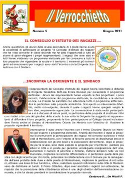 IL CONSIGLIO D'ISTIUTO DEI RAGAZZI .