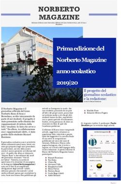 NORBERTO MAGAZINE - Liceo Norberto Rosa