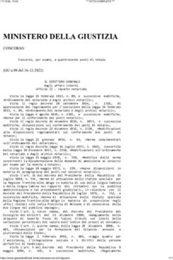 MINISTERO DELLA GIUSTIZIA - CONCORSO - Ti Consiglio