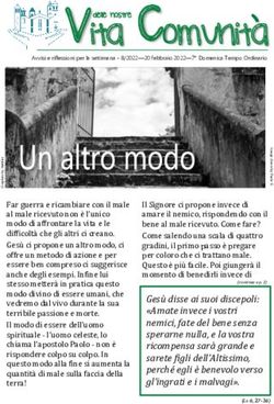Vita Comunit&agrave;a - Unit&agrave; Pastorale Bassa Friulana