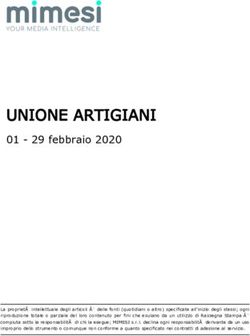 UNIONE ARTIGIANI 01 - 29 febbraio 2020