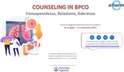 COUNSELING IN BPCO Consapevolezza, Relazione, Aderenza - Elform