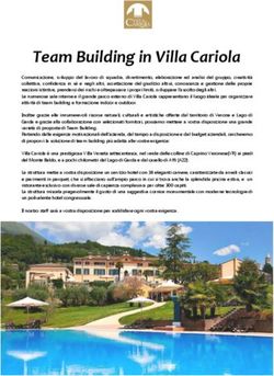 Team Building in Villa Cariola