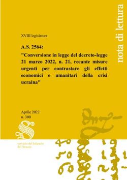 A.S. 2564: "Conversione in legge del decreto-legge 21 marzo 2022, n. 21, recante misure urgenti per contrastare gli effetti economici e umanitari ...