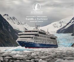 Tariffe e Partenze STELLA AUSTRALIS - VENTUS AUSTRALIS - Settembre 2020 Aprile 2021