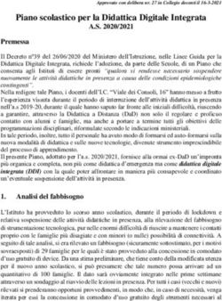 Piano scolastico per la Didattica Digitale Integrata - IC Viale ...