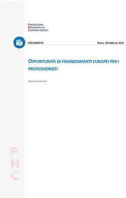 OPPORTUNITÀ DI FINANZIAMENTI EUROPEI PER I PROFESSIONISTI - Giulia Caminiti